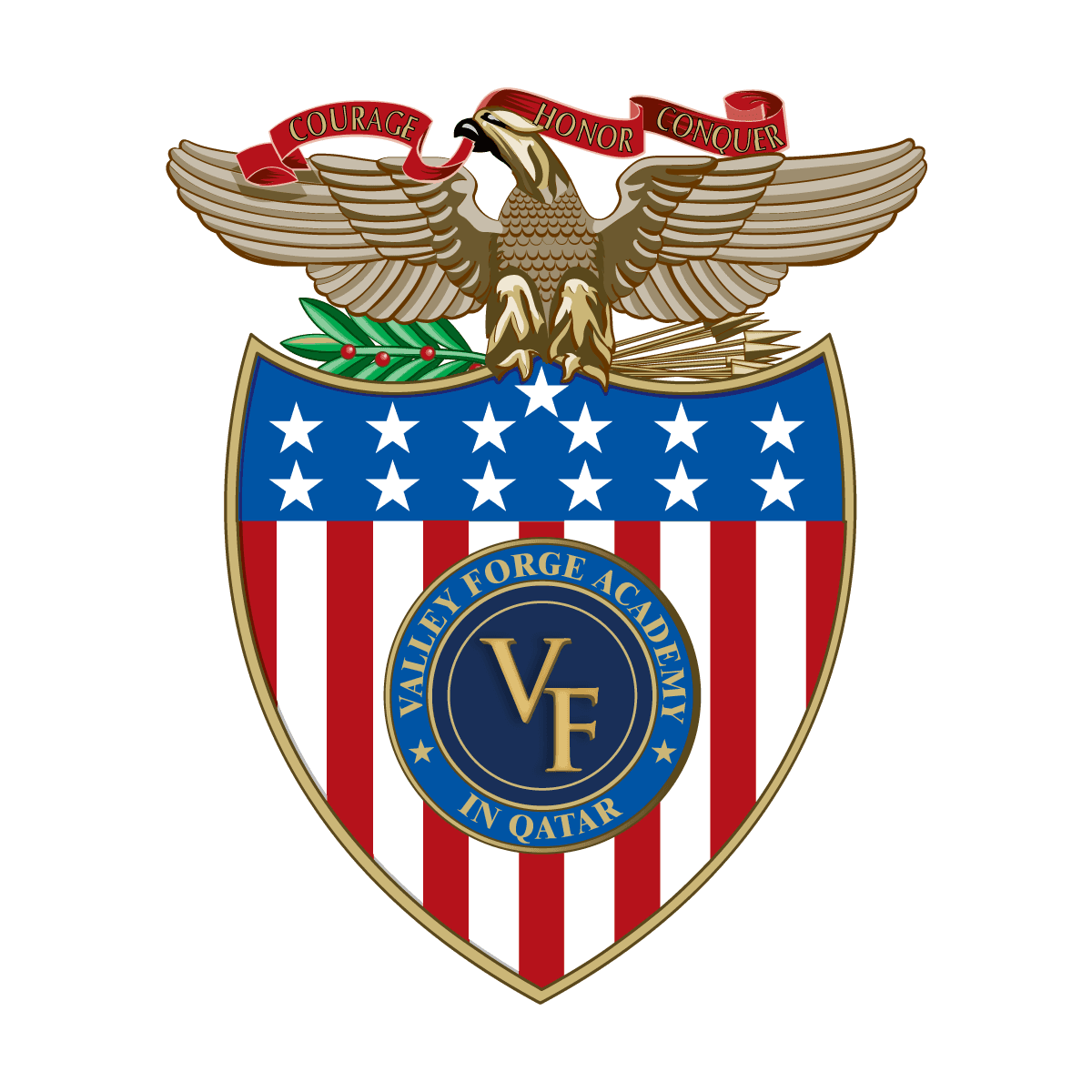 Valley Forge Academy Qatar Logo